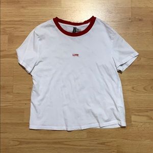 white girls tee